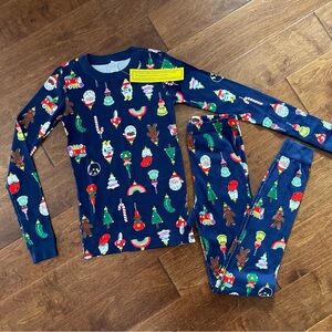NWT Hanna Andersson Christmas Ornament Pajamas